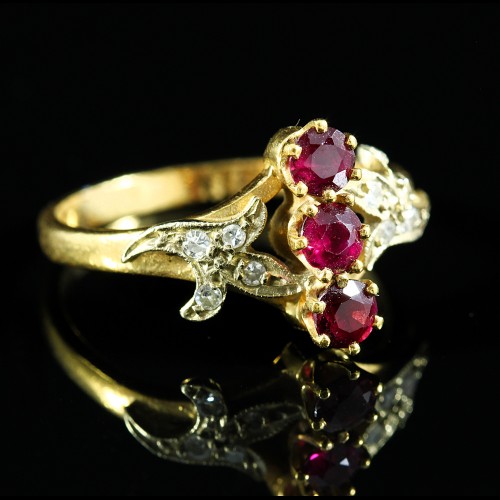 Bague rubis