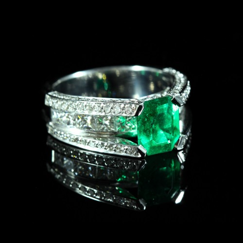 Bague Emeraude