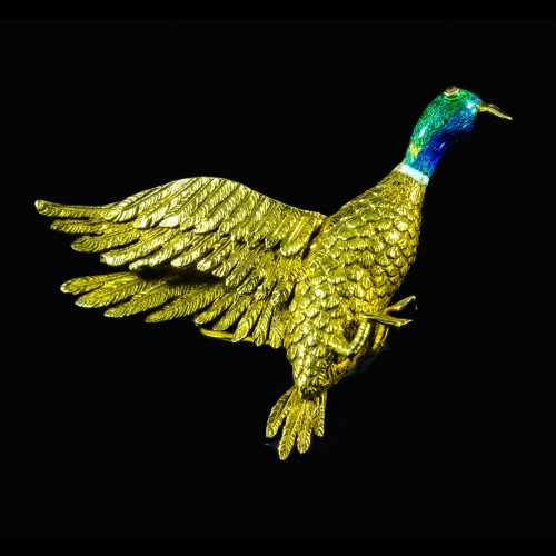 Broche Canard Colvert MELLERIO