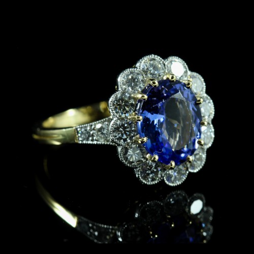 Bague tanzanite