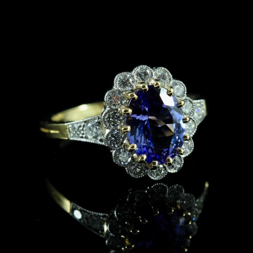 Bague tanzanite