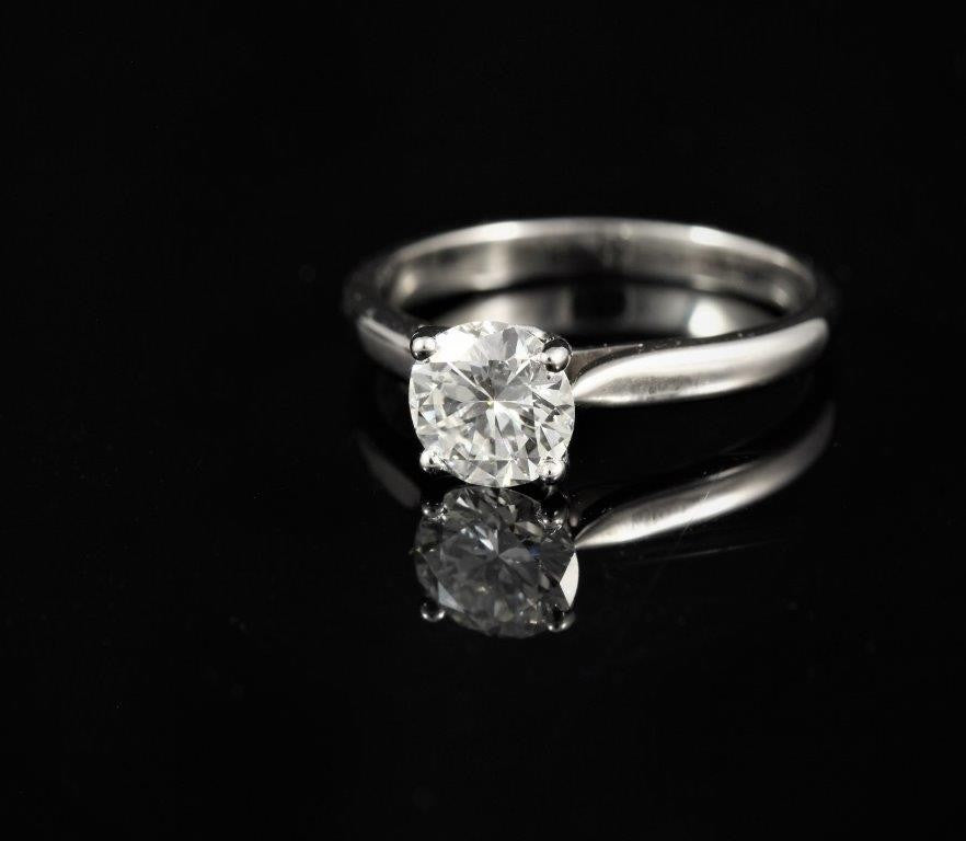 Bague solitaire diamant