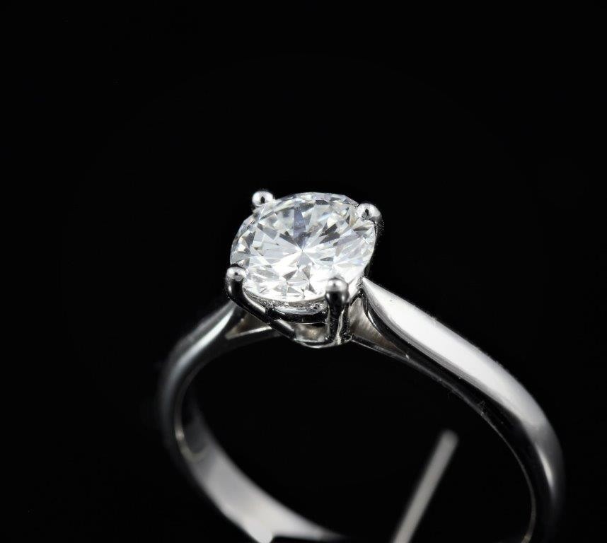 Bague solitaire diamant
