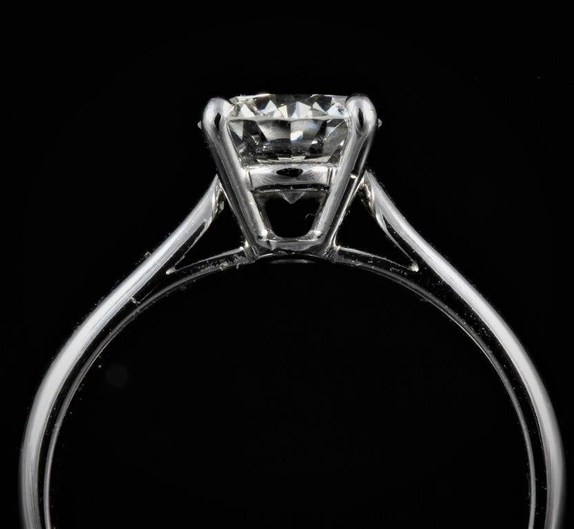 Bague solitaire diamant