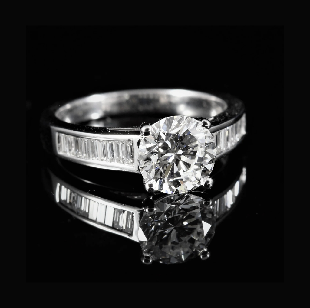 Bague solitaire diamant