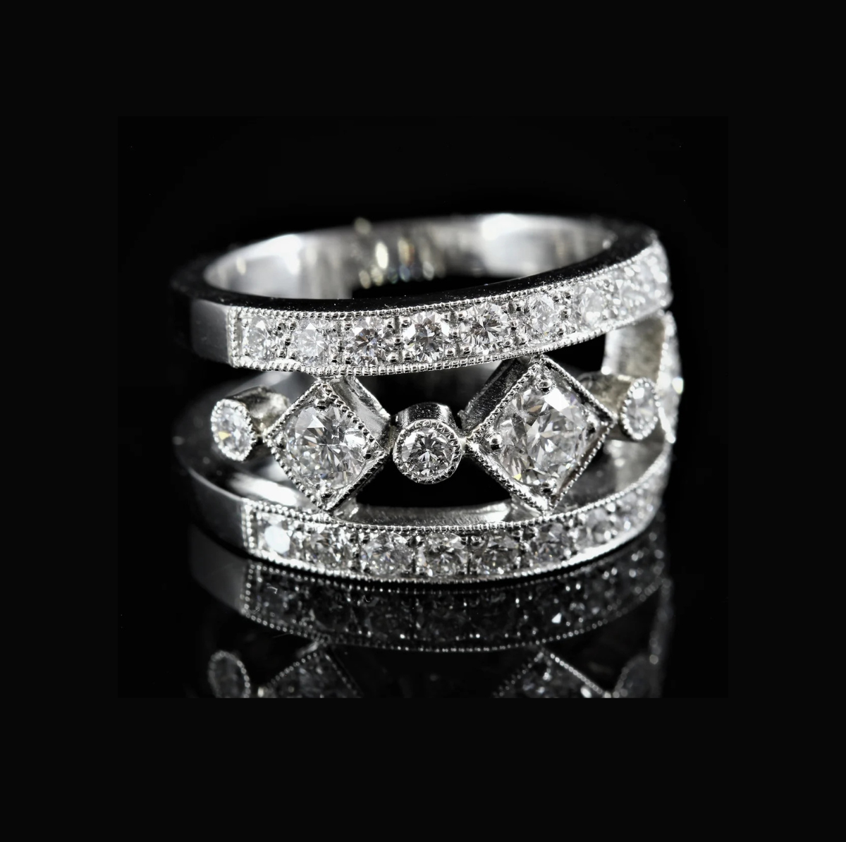 Bague diamants