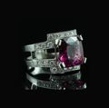 Bague Rhodolite