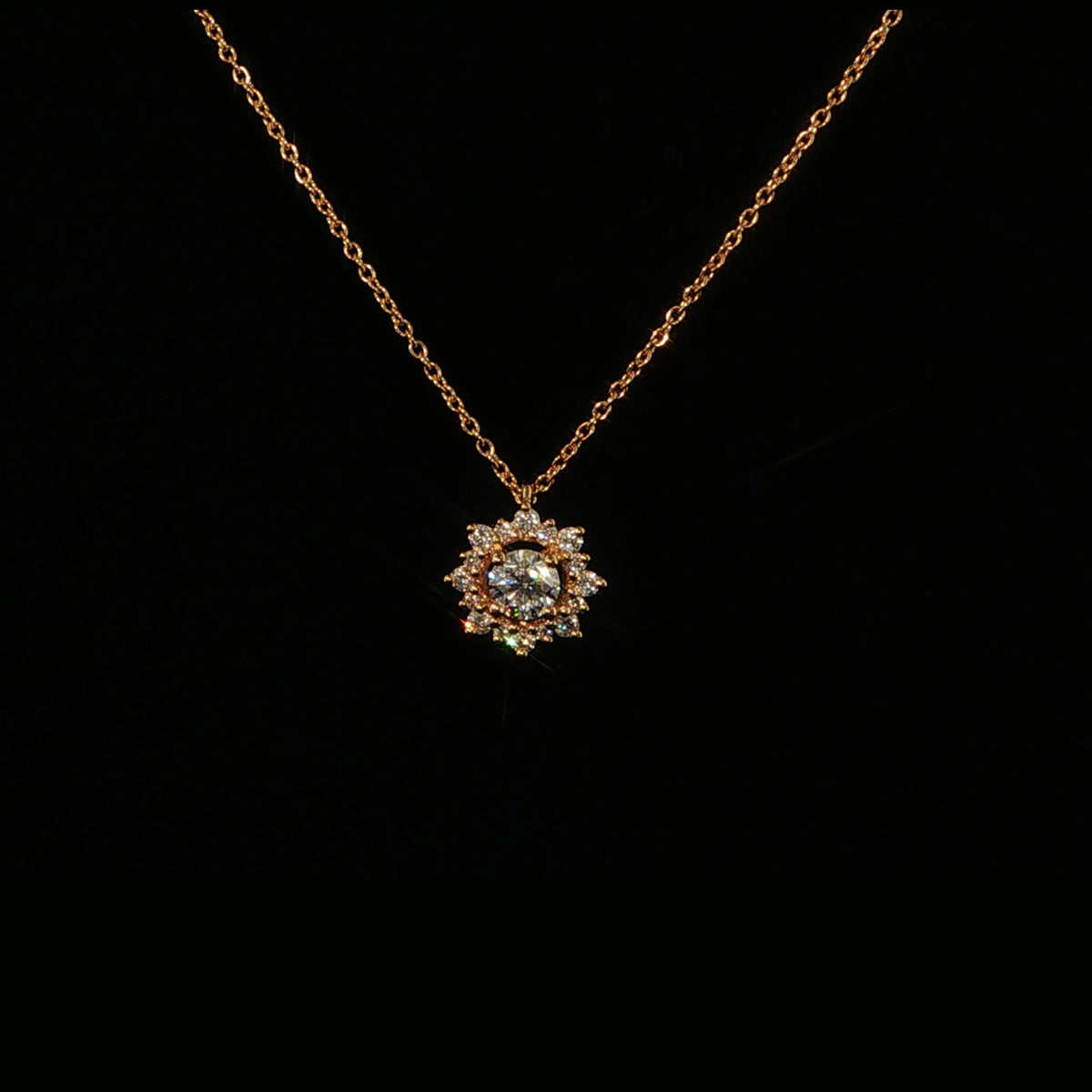 Pendentif Diamants