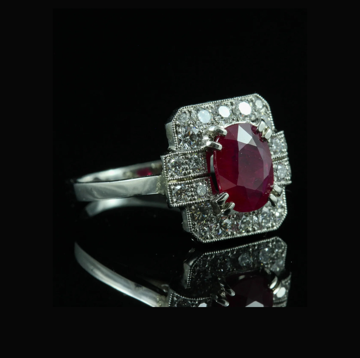 Bague Rubis