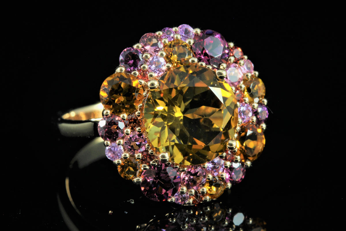 Bague composition couleurs