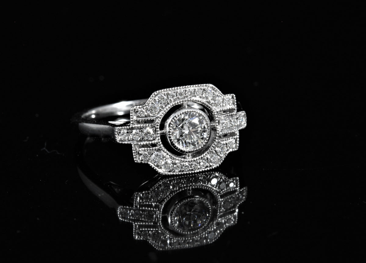 Bague diamants