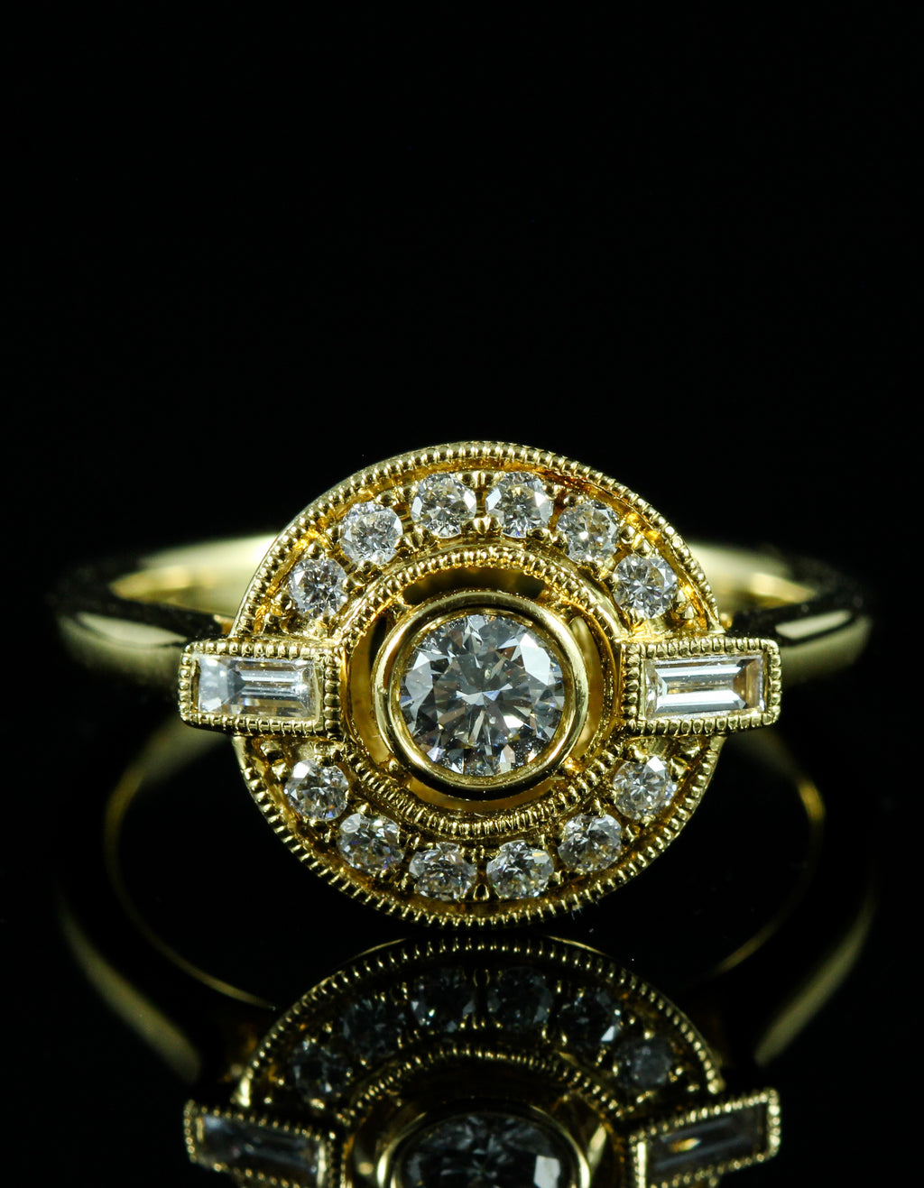 Bague diamants