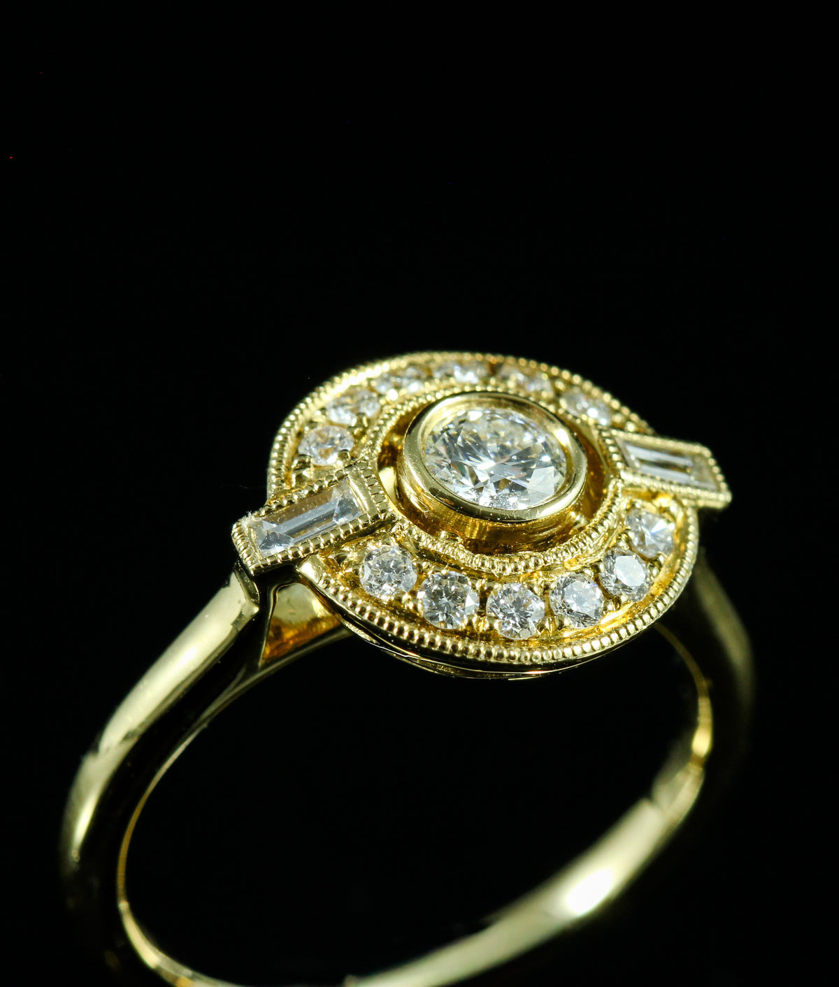 Bague diamants