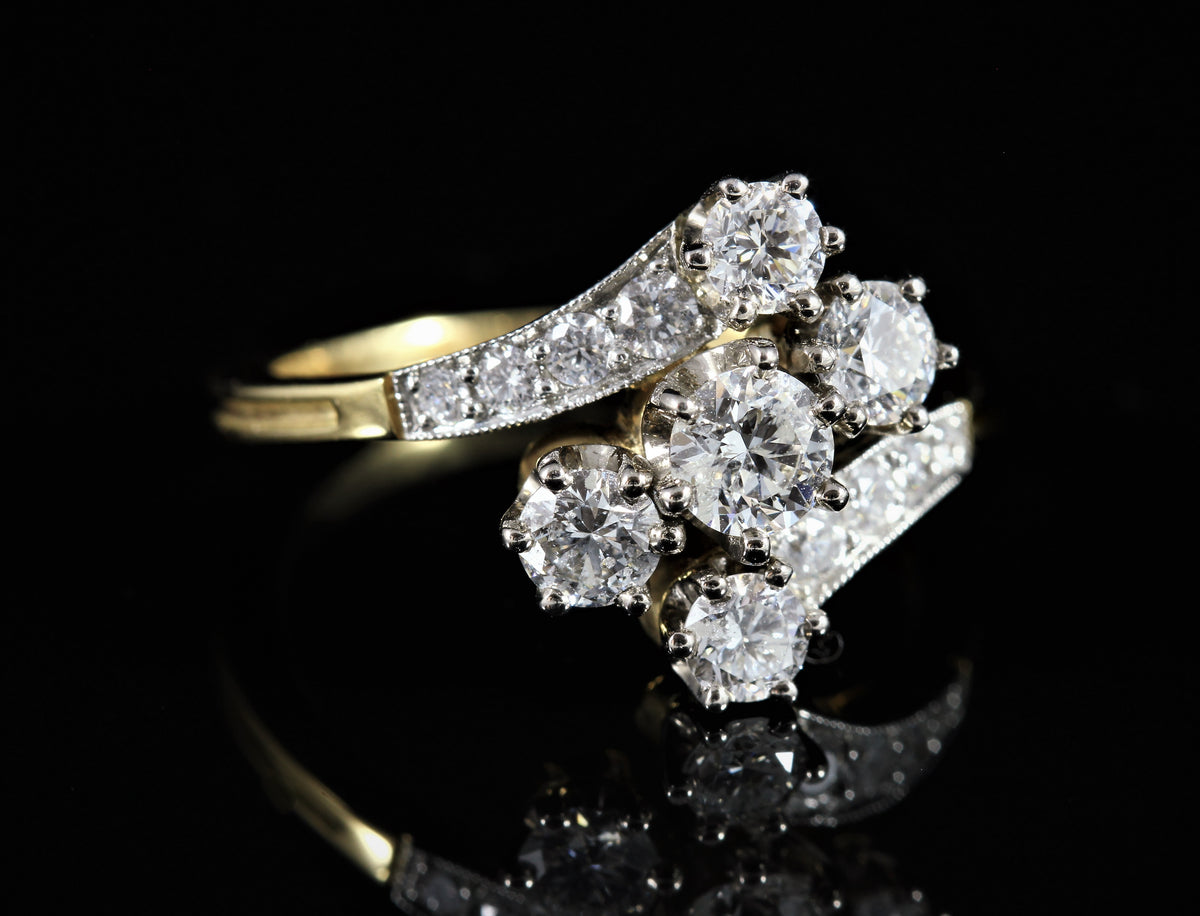 Bague diamants