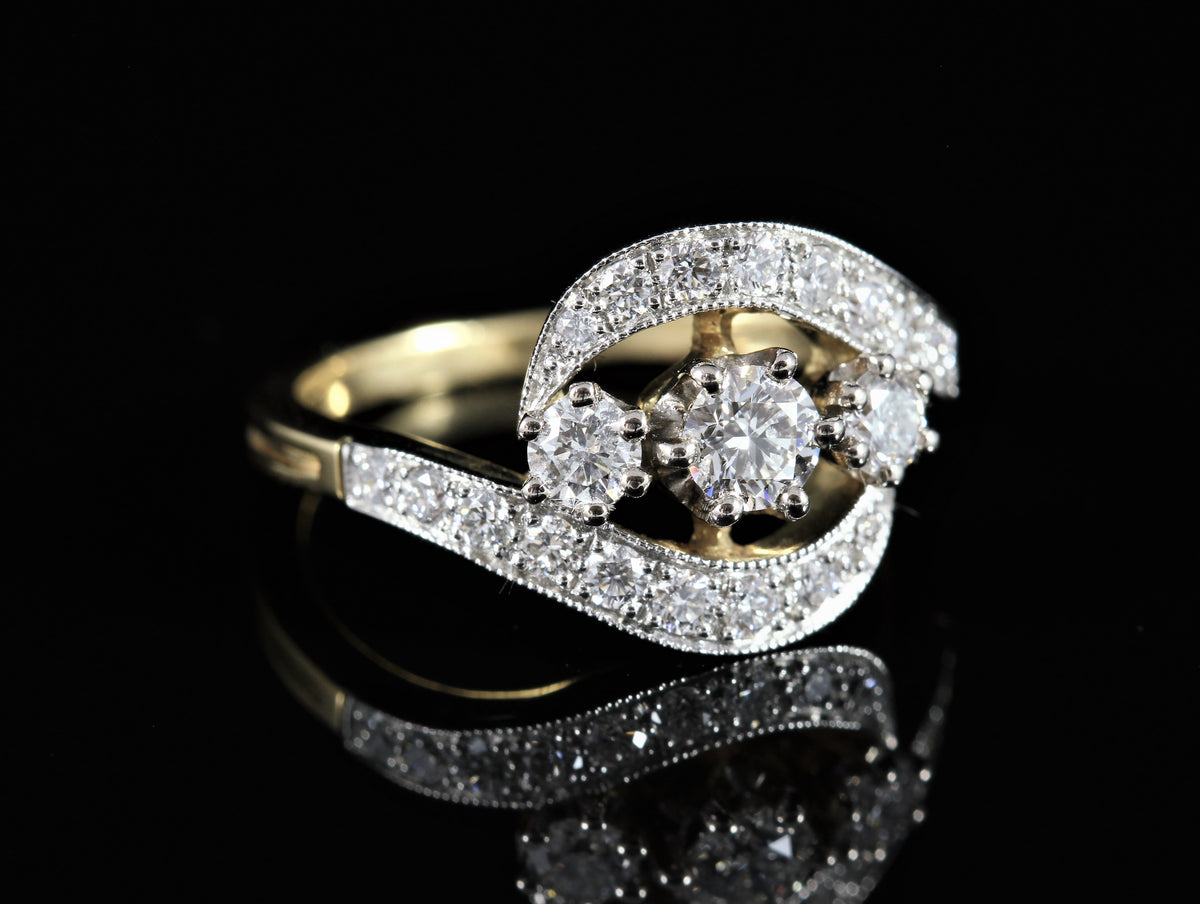 Bague diamants