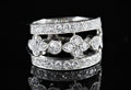 Bague diamants