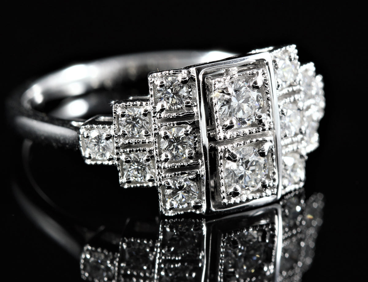 Bague diamants