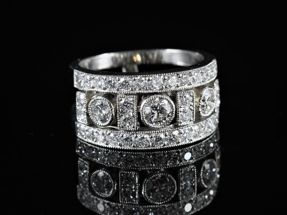 Bague diamants