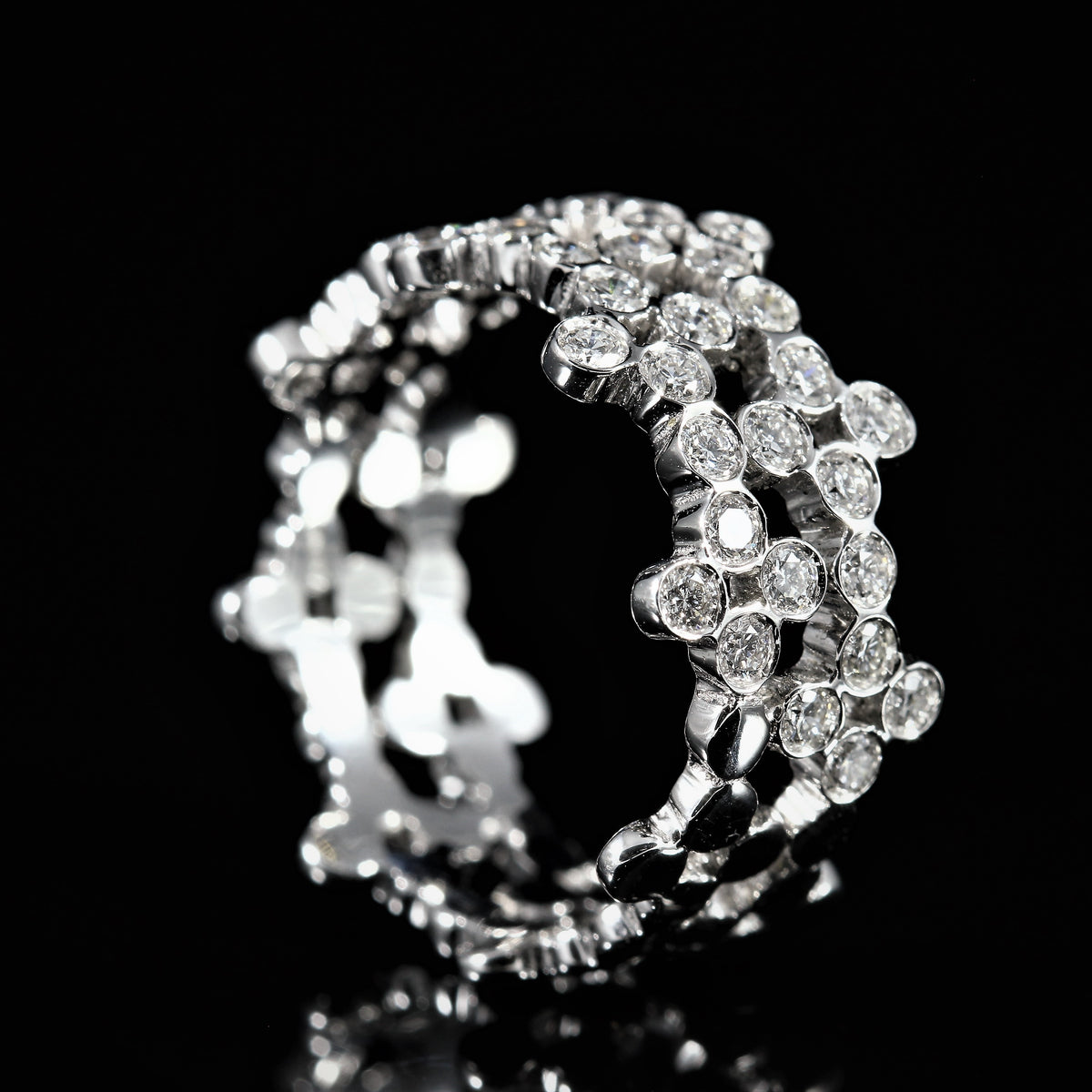 Bague diamants