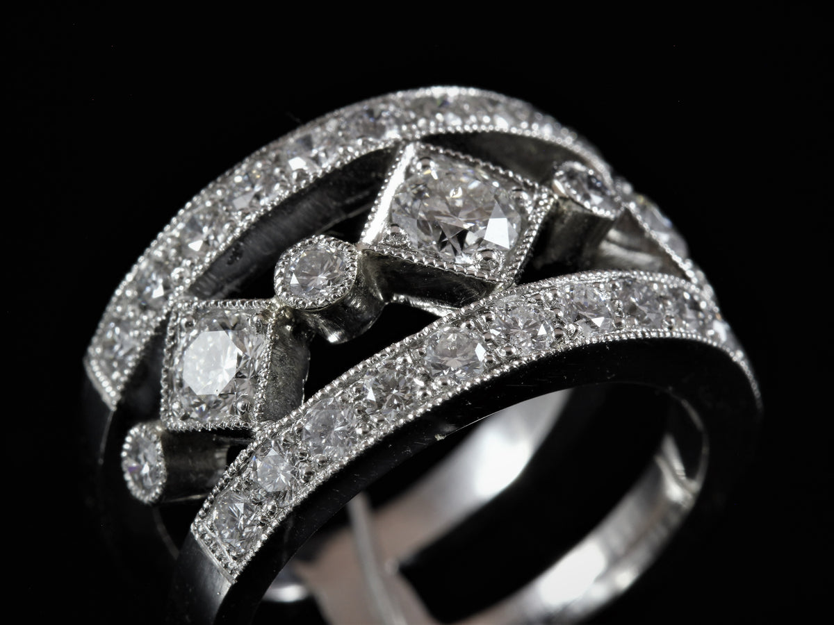 Bague diamants