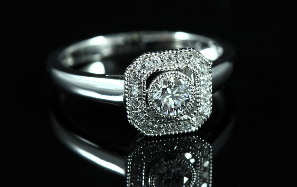 Bague diamants