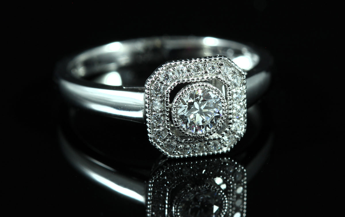 Bague diamants