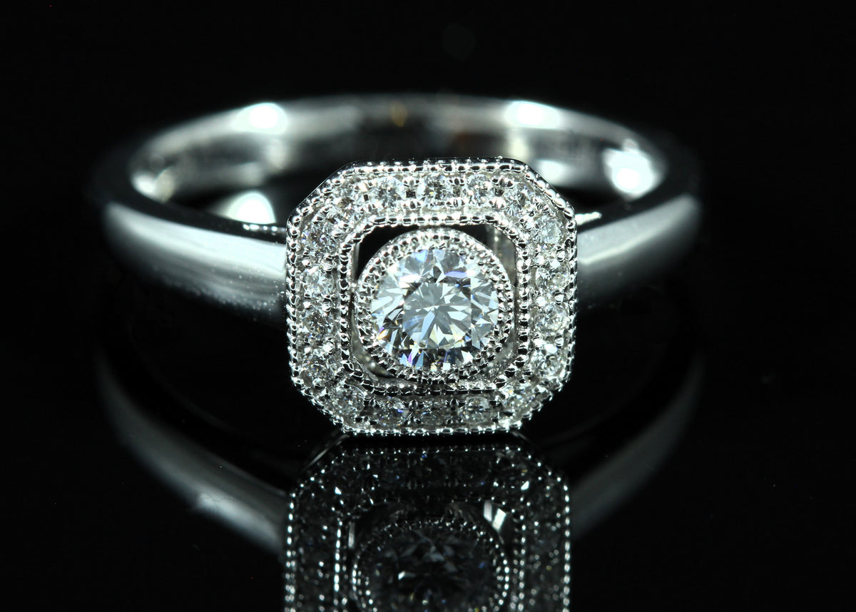 Bague diamants