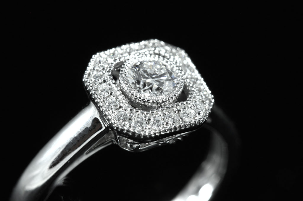 Bague diamants