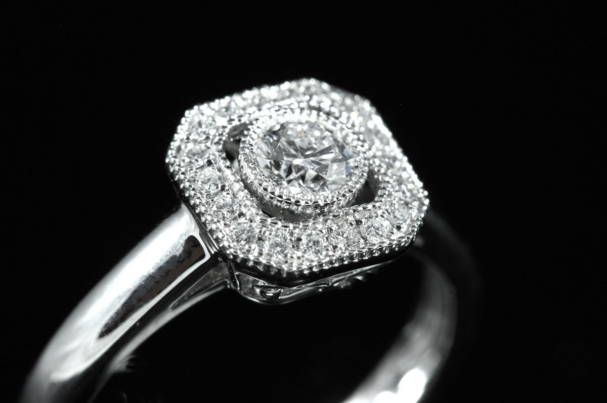 Bague diamants