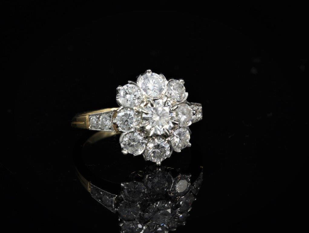 Bague diamants