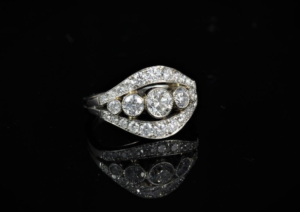 Bague diamants