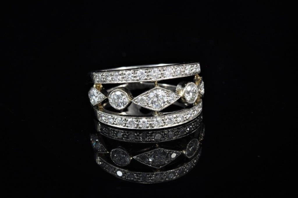Bague diamants