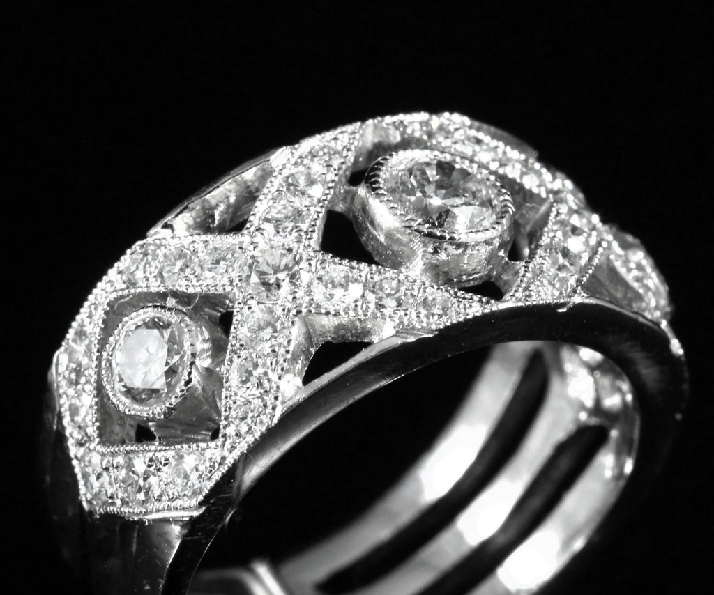 Bague diamants