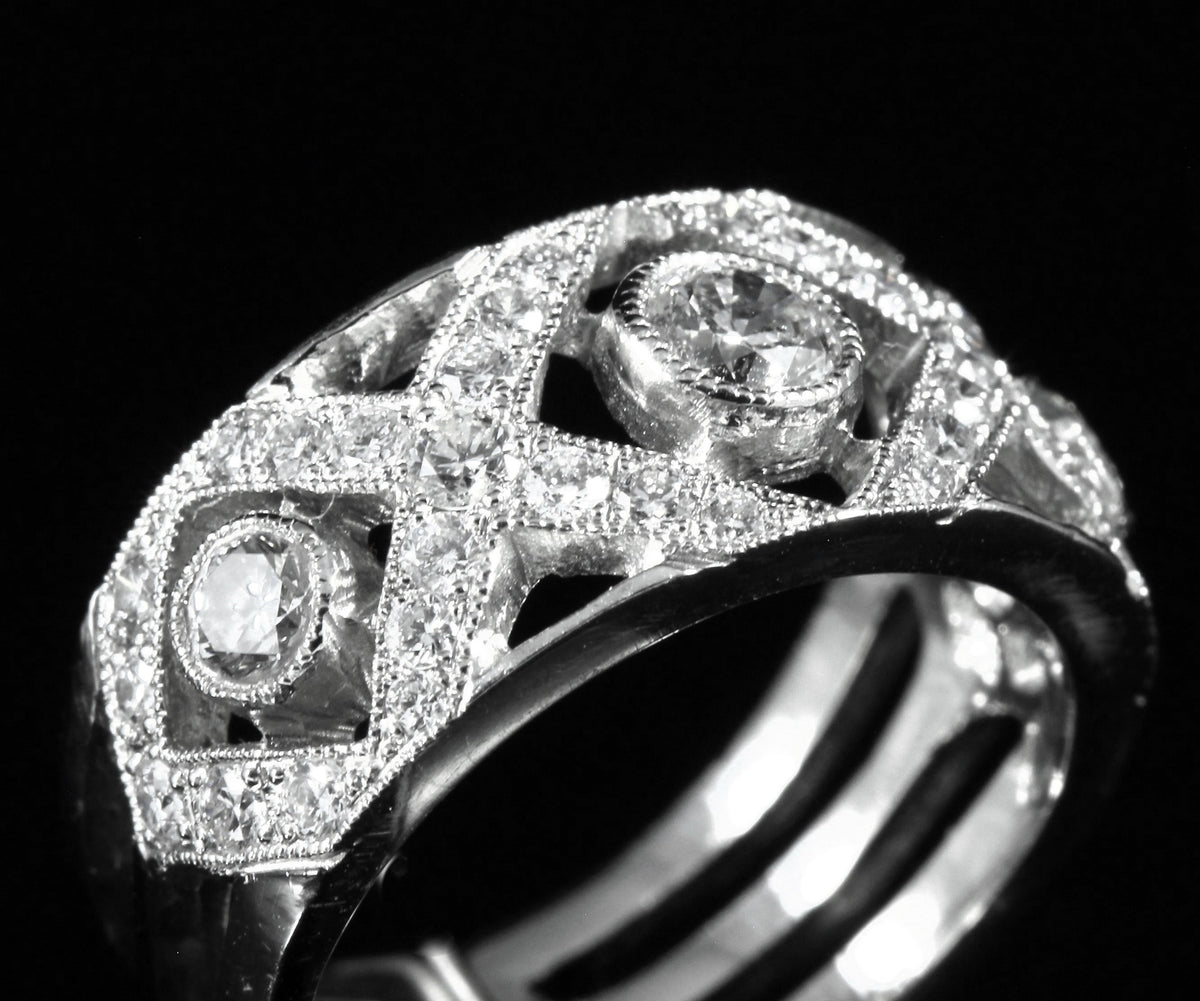 Bague diamants