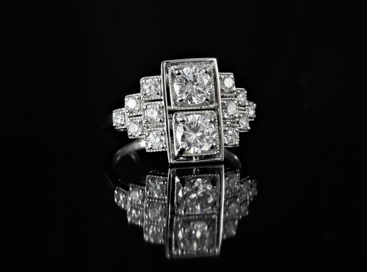 Bague diamants