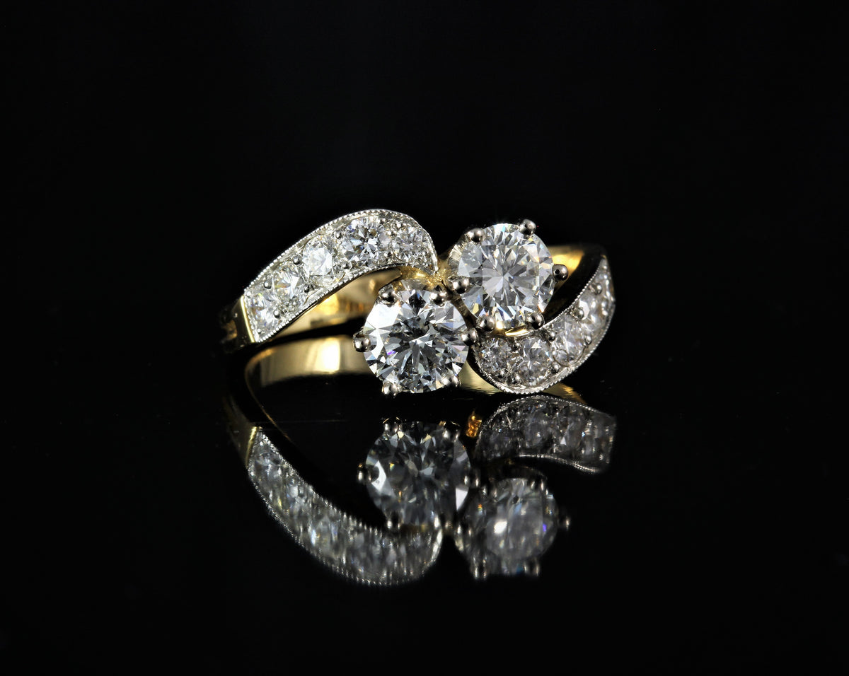 Bague diamants