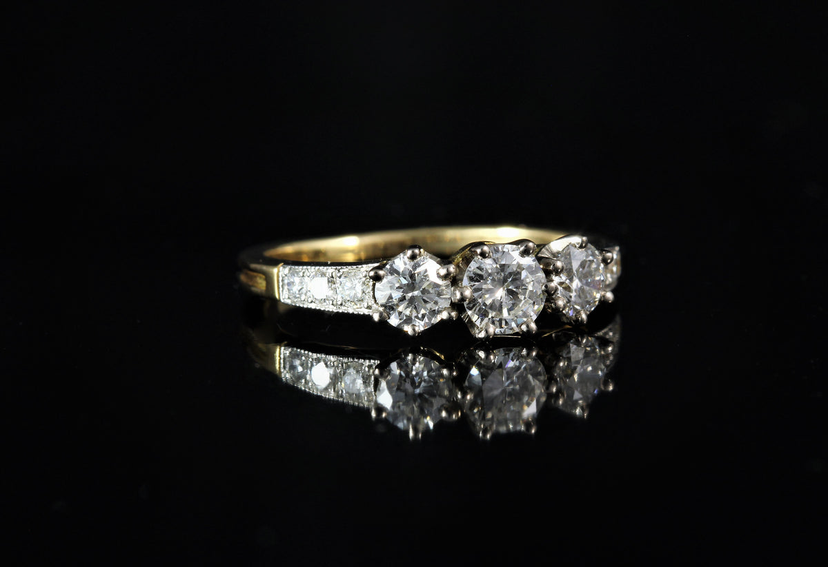Bague diamants