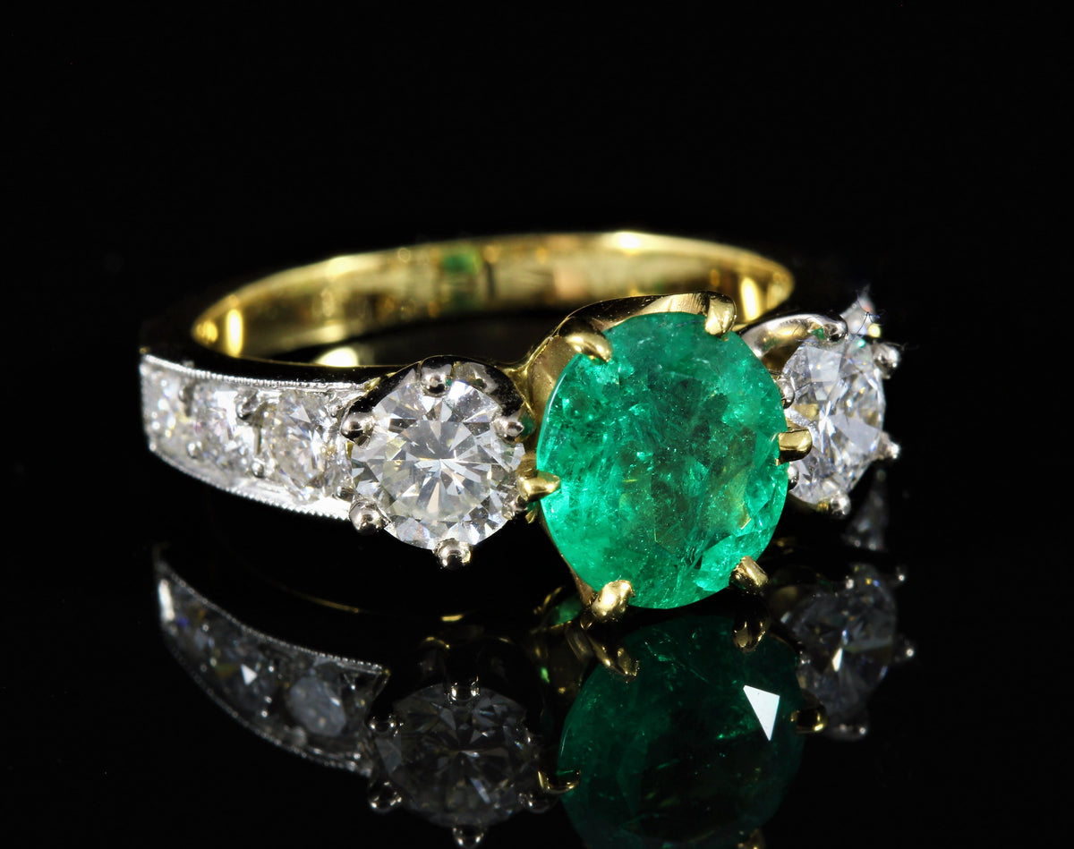 Bague Emeraude