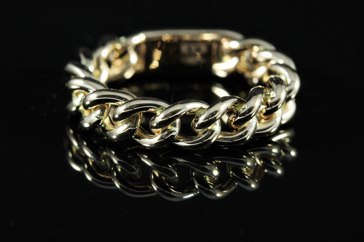 Bague "gourmette"