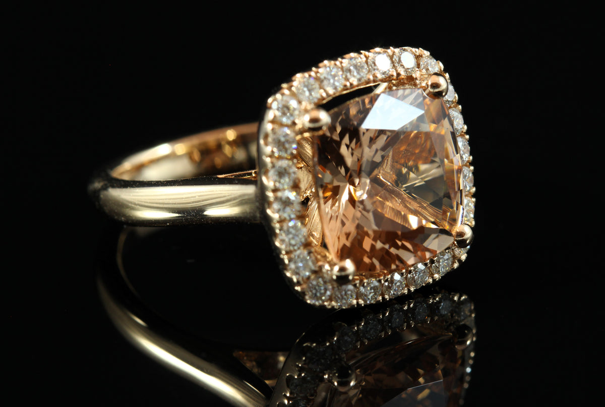 Bague Morganite