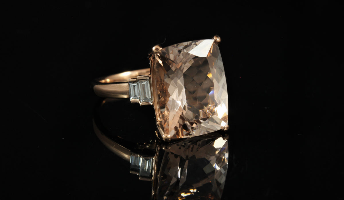 Bague Morganite