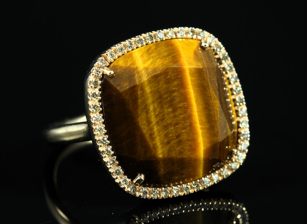 Bague oeil de Tigre