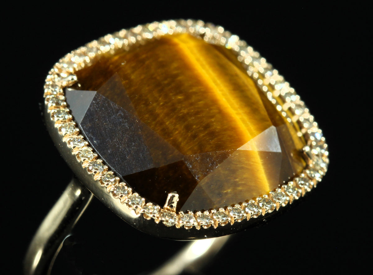 Bague oeil de Tigre