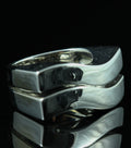 Bague or blanc