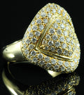 Bague pavage diamants