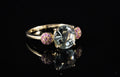 Bague quartz vert