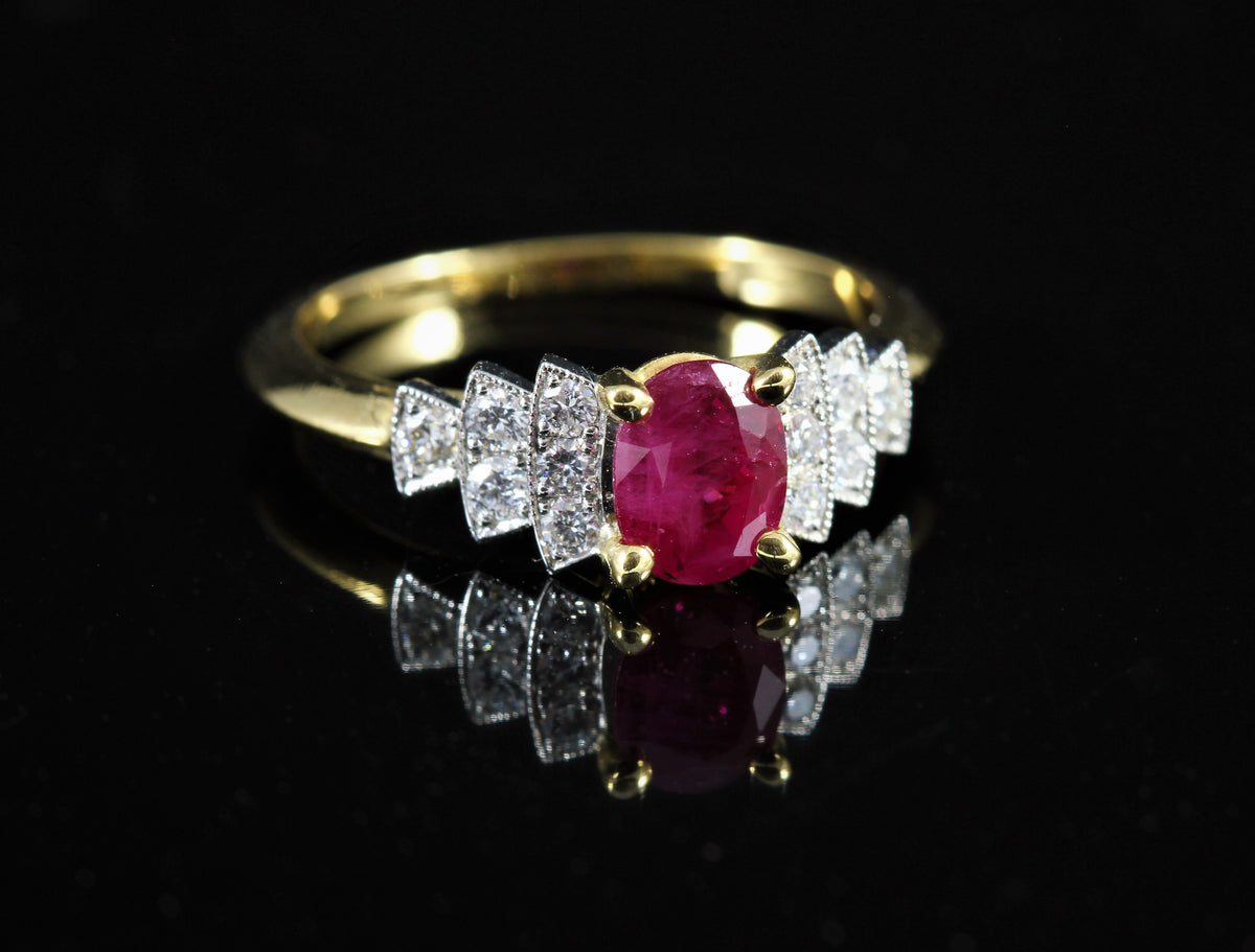 Bague Rubis