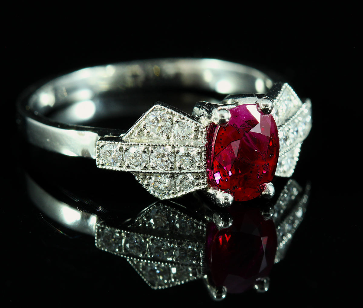 Bague Rubis