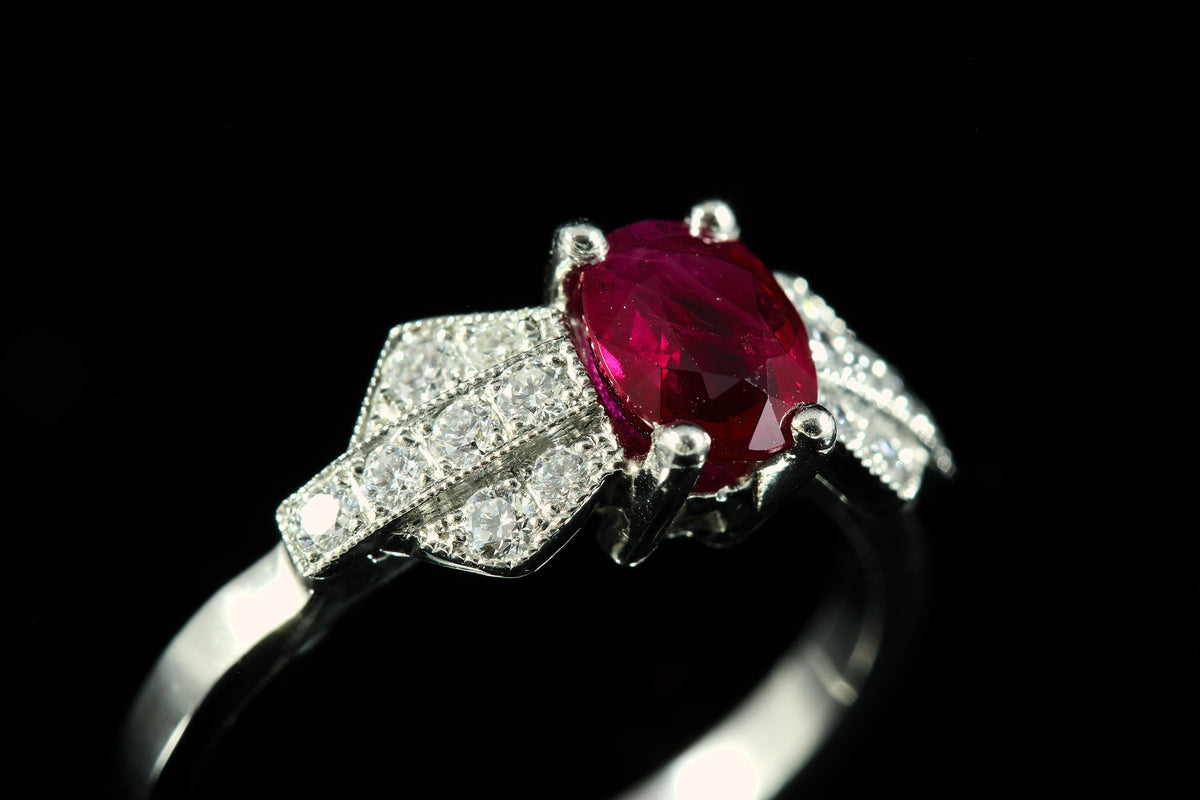 Bague Rubis