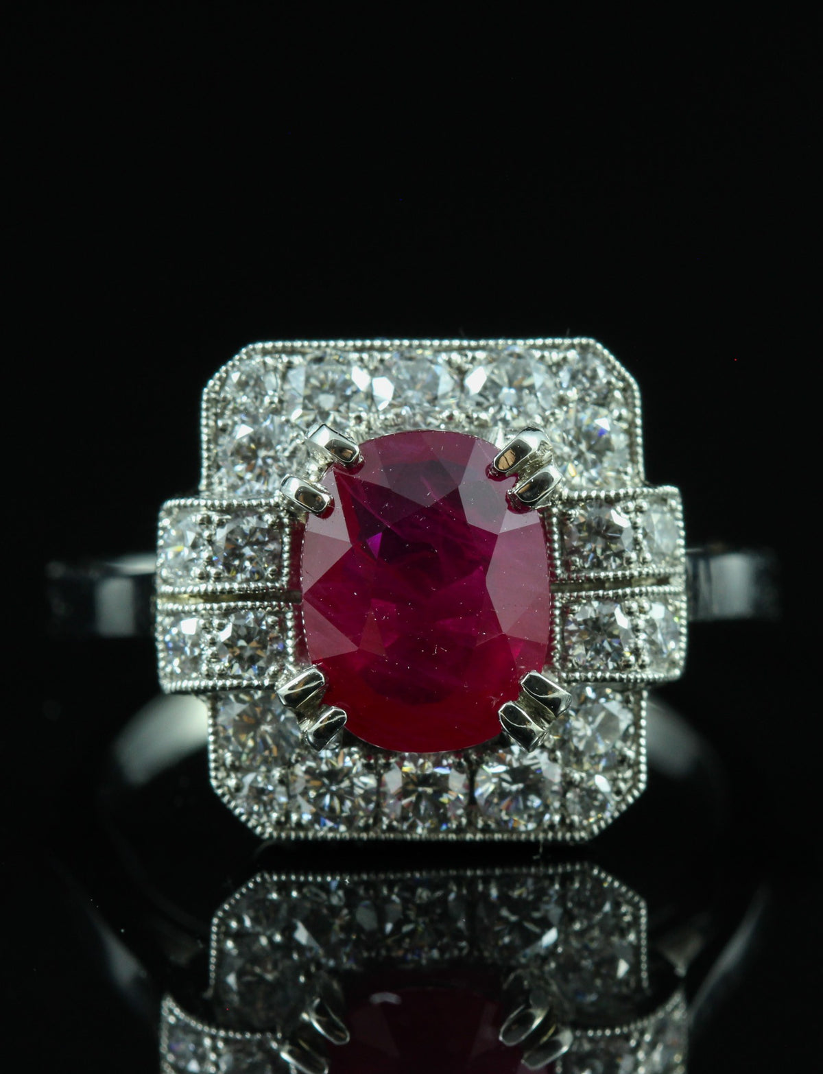 Bague Rubis